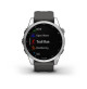 fēnix 7S - Silver with Graphite Band - 42mm - Standard Edition - 010-02539-01 - Garmin